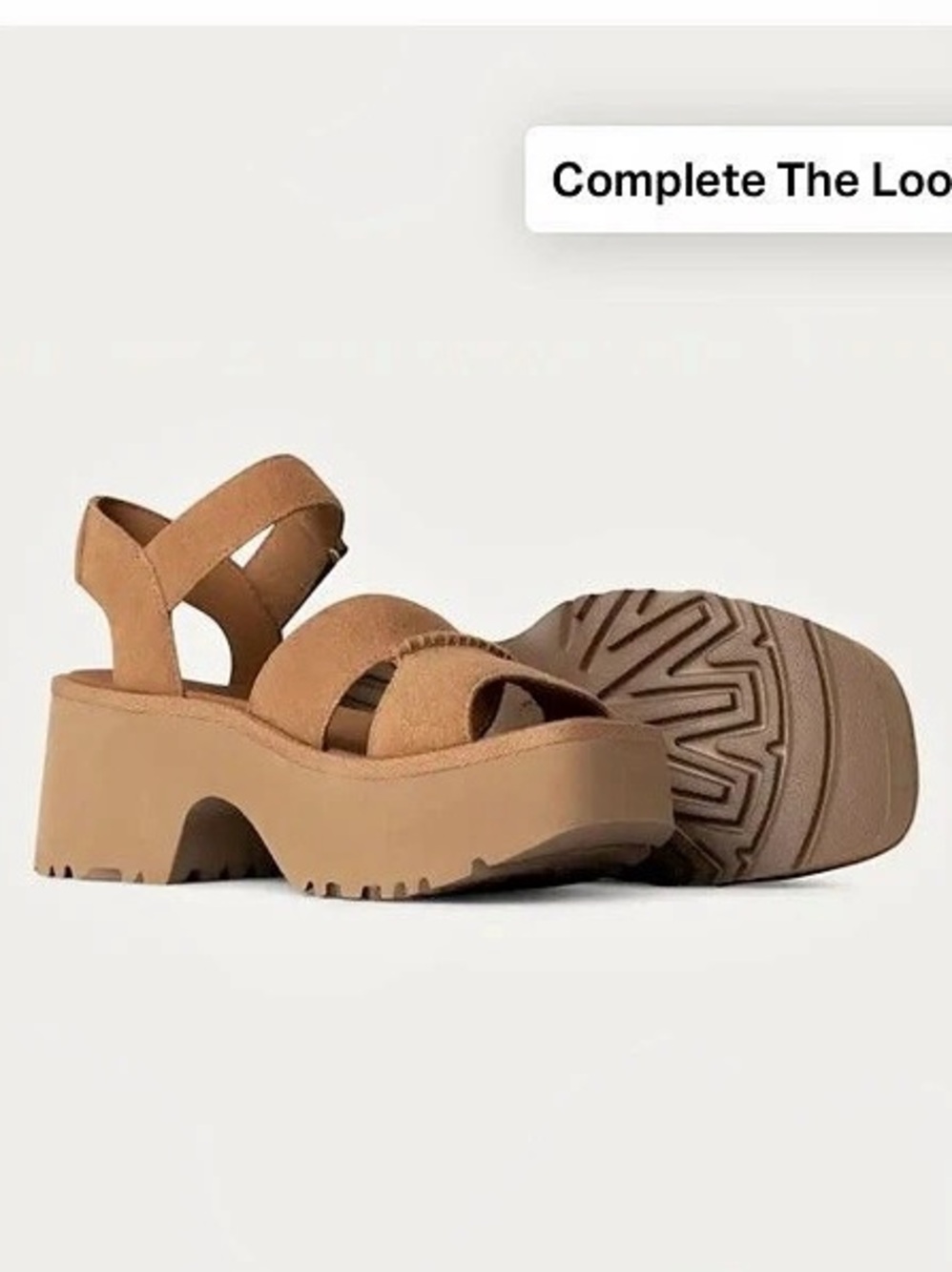 UGG New Heights Ankle Strap Sandal Sandals in Brown